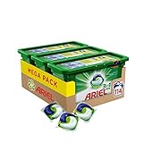 Ariel 3in1 PODS Vollwaschmittel, 114 Waschladungen (1 x 3 x 38 Waschladungen)